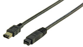 FireWire Kabel - 6/9 polig