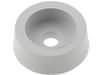 Rubber Voetje � 14mm - Grijs