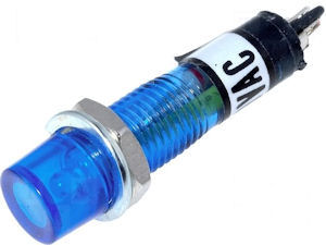 Signaallampje - 230V - Blauw