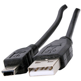 USB-A <> 5 polig USB Mini-B