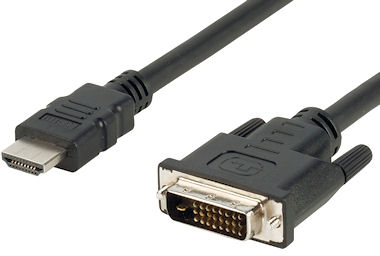 HDMI-DVI Kabel - 2,5m