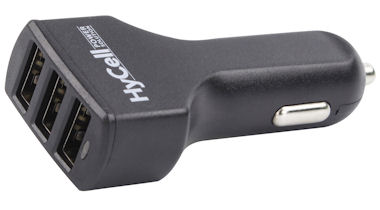 HyCell 3-port USB Car-Charger 