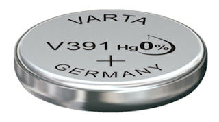 Horlogebatterij Varta V391