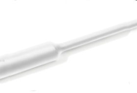 Witte Krimpkous Ø1,6mm ½m