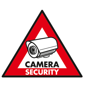 Sticker camera security